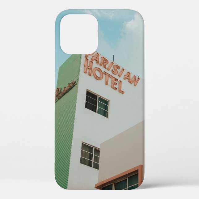 LOW ANGLE PHOTO OF PARISIAN HOTEL Case-Mate iPhone CASE (Back)