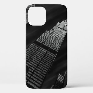 LOW-ANGLE PHOTOGRAPHY OF CURTAIN WALL BUILDING iPhone 12 CASE