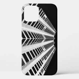 LOW ANGLE PHOTOGRAPHY OF HIGH RISE BUILDING iPhone 12 CASE