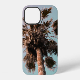 Low-angle photography of palm plant iPhone 12 case