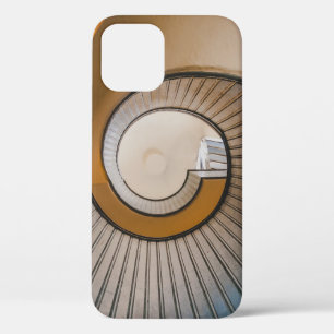 Low angle photography of spiral ladder iPhone 12 case
