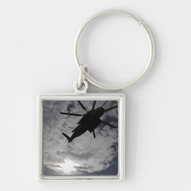 Low angle view of a CH-53E Keychain (Front)