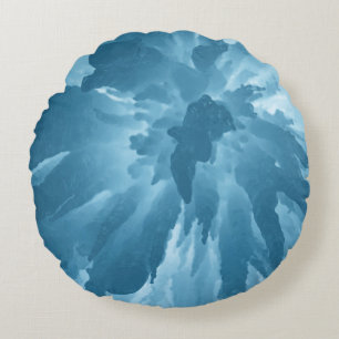Low angle view of stalactites round pillow