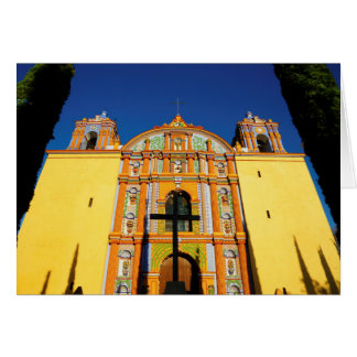 Low Angle View Of Yellow Ornate Church