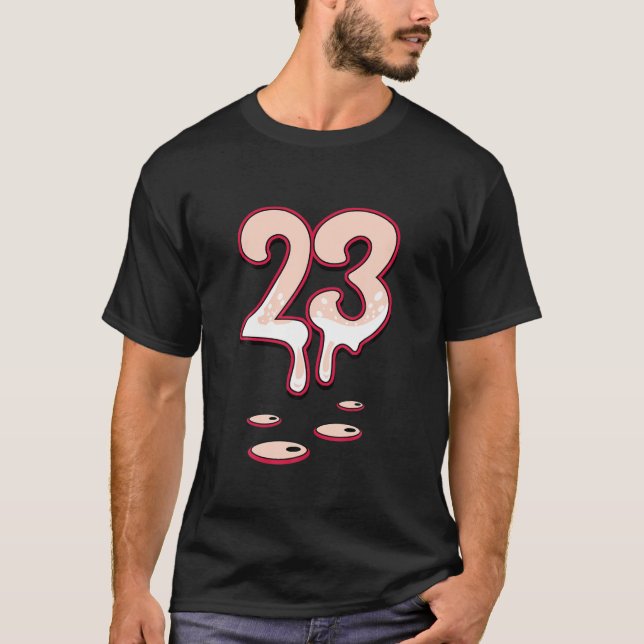 Low Arctic Orange 5S Tee To Matching Number 23 Dri (Front)