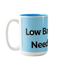 Low Battery Funny Coffee Mug