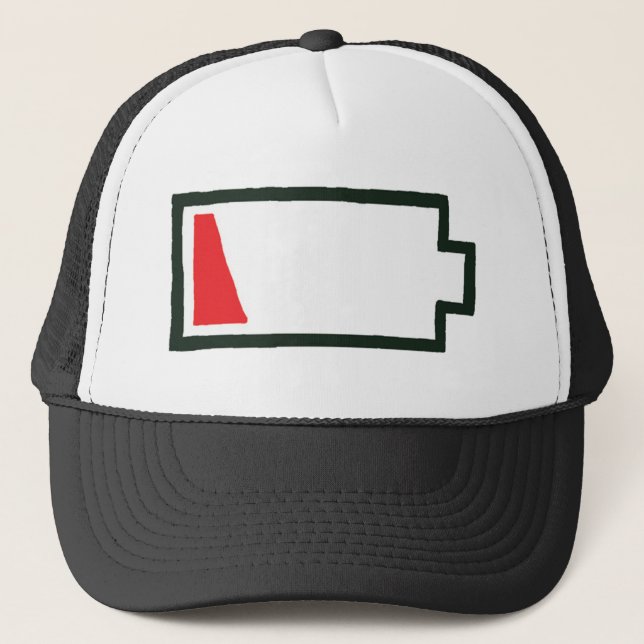Low Battery Hat (Front)