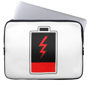 Low Battery Laptop Sleeve