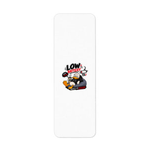 Low Battery Need Coffee – Funny Sleepy Duck Design