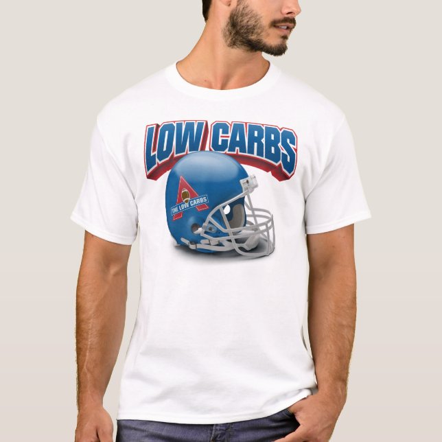 Low Carbs "Big Head" Tee: Road T-Shirt (Front)