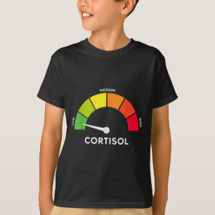 Low cortisol levels meme T-Shirt
