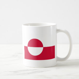 Low Cost! Greenland Flag Coffee Mug