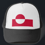 Low Cost! Greenland Flag Trucker Hat<br><div class="desc">Classic Greenland flag design available on many products in our store! Show your Greenland pride with these special items or buy something for that special Greenlander in your life!</div>