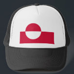 Low Cost! Greenland Flag Trucker Hat<br><div class="desc">Classic Greenland flag design available on many products in our store! Show your Greenland pride with these special items or buy something for that special Greenlander in your life!</div>