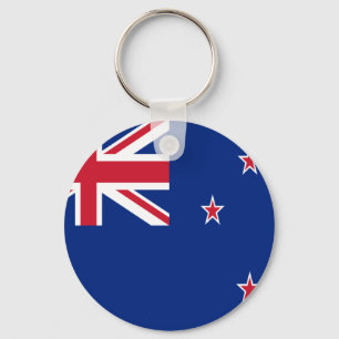 Low Cost! New Zealand Flag Keychain