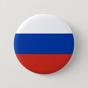 Low Cost! Russia Flag 2 Inch Round Button