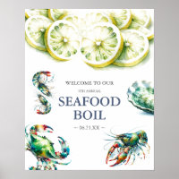 Low Country Boil Welcome Sign