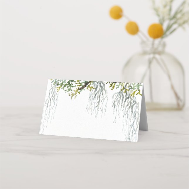 Low country name place  place card (Front)