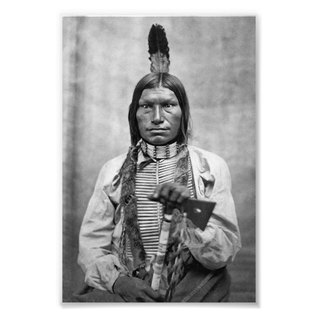 Low Dog - Native American vintage photo (Front)