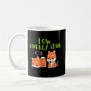 Low Energy Club Dog for Slow Mornings and Work Bre Coffee Mug