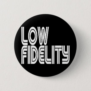 Low Fidelity 2 Inch Round Button