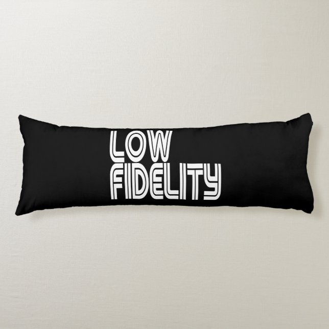 Low Fidelity Body Pillow (Front)