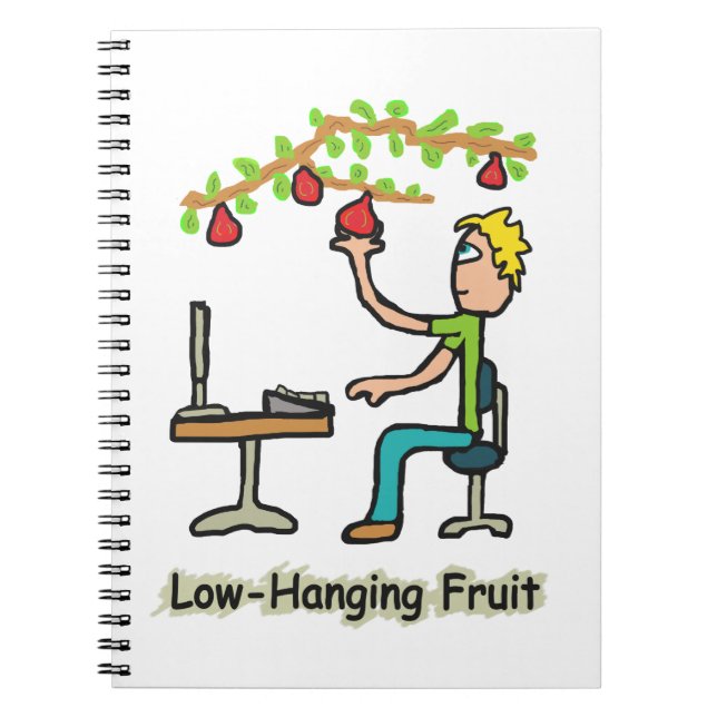 Low-Hanging Fruit Notebook (Front)
