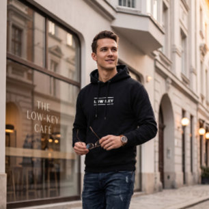 Low Key Minimalist Pullover Hoodie   Urban