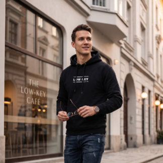 Low Key Minimalist Pullover Hoodie | Urban