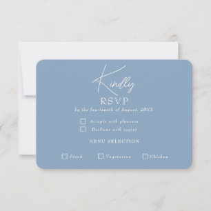 Low Key RSVP Card