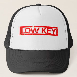 Low Key Stamp Trucker Hat