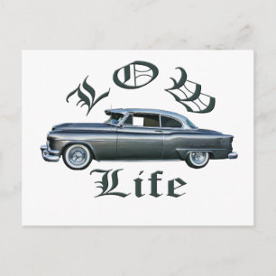 low life lowrider 50's Oldsmobile custom Postcard