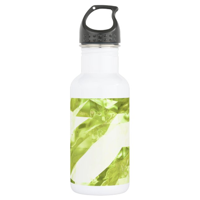 Low poly abstract 532 ml water bottle (Front)