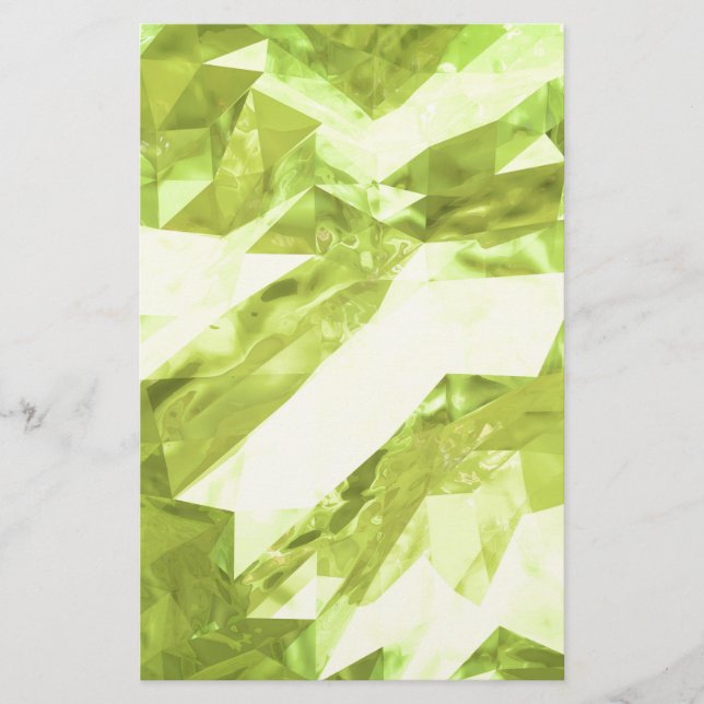 Low poly abstract stationery (Front)