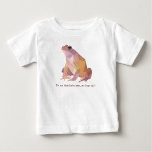 Low Poly Frog “I’m an absolute gem” Baby T-Shirt