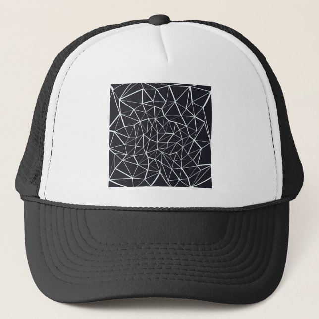 Low Poly Trucker Hat (Front)