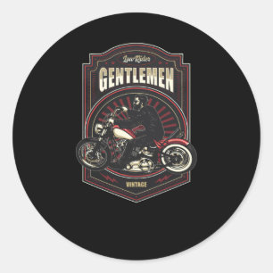 Low Rider Classic Round Sticker