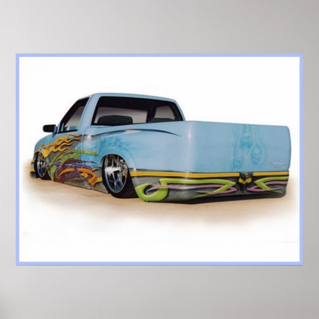 Low Rider Truck Poster (Front)