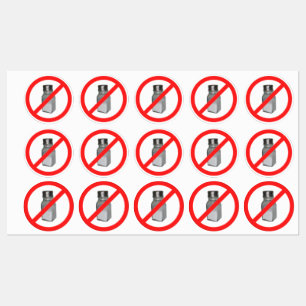 Low sodium or no salt stickers