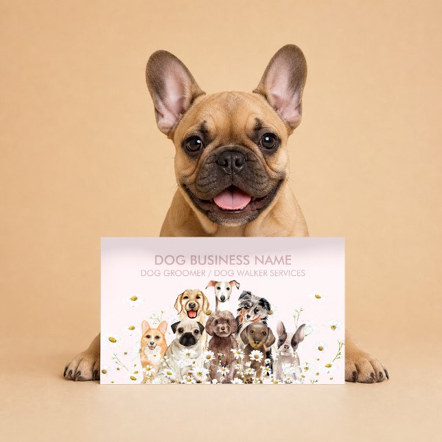 Low Stress Dog Handling Business Card (Creator Uploaded)