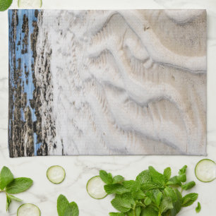 Low tide kitchen towel