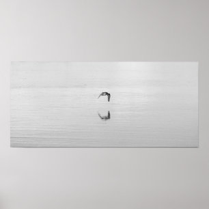 Low to the Beach Poster