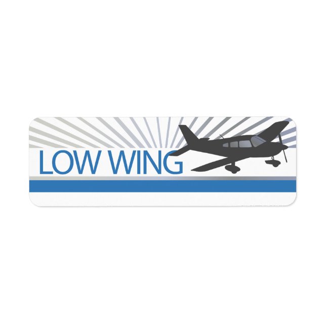 Low Wing Airplane (Front)