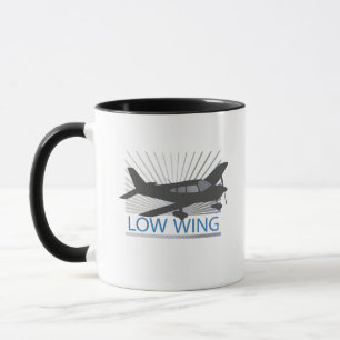 Low Wing Airplane Mug