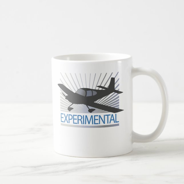 Low Wing Experimental Airplane Coffee Mug (Right)