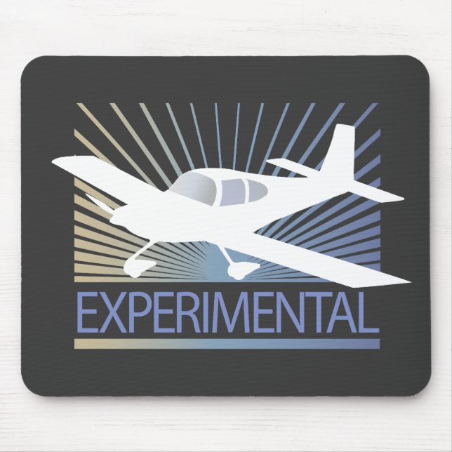 Low Wing Experimental Airplane Mouse Pad (Front)