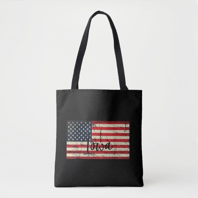  Lowa State Tote Bag (Front)