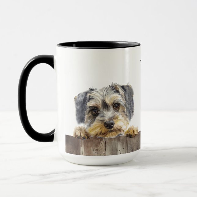 Löwchen Chien Mug (Gauche)