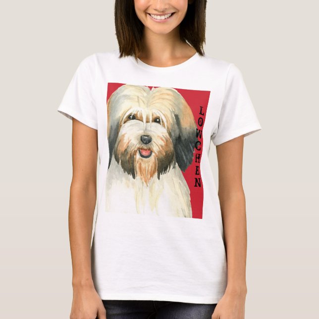 Lowchen Colour Block T-Shirt (Front)