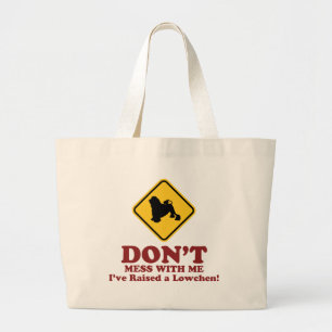 Lowchen Large Tote Bag